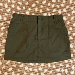 Cargo Green Skirt